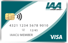 IAACU Platinum VISA card